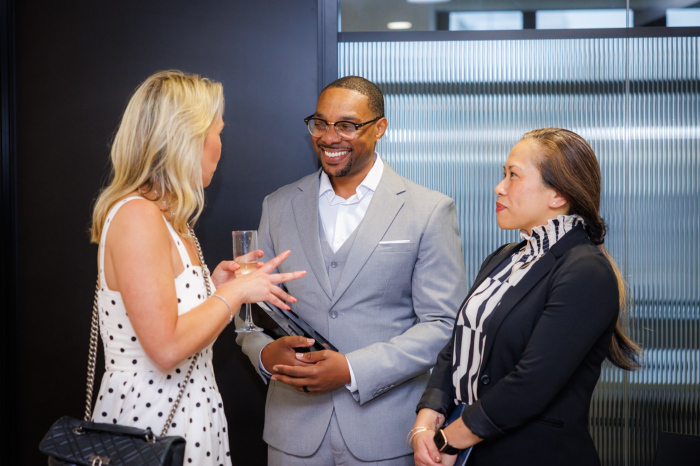 Guests at the Wealth For Good Awards 2026 reception, City of London